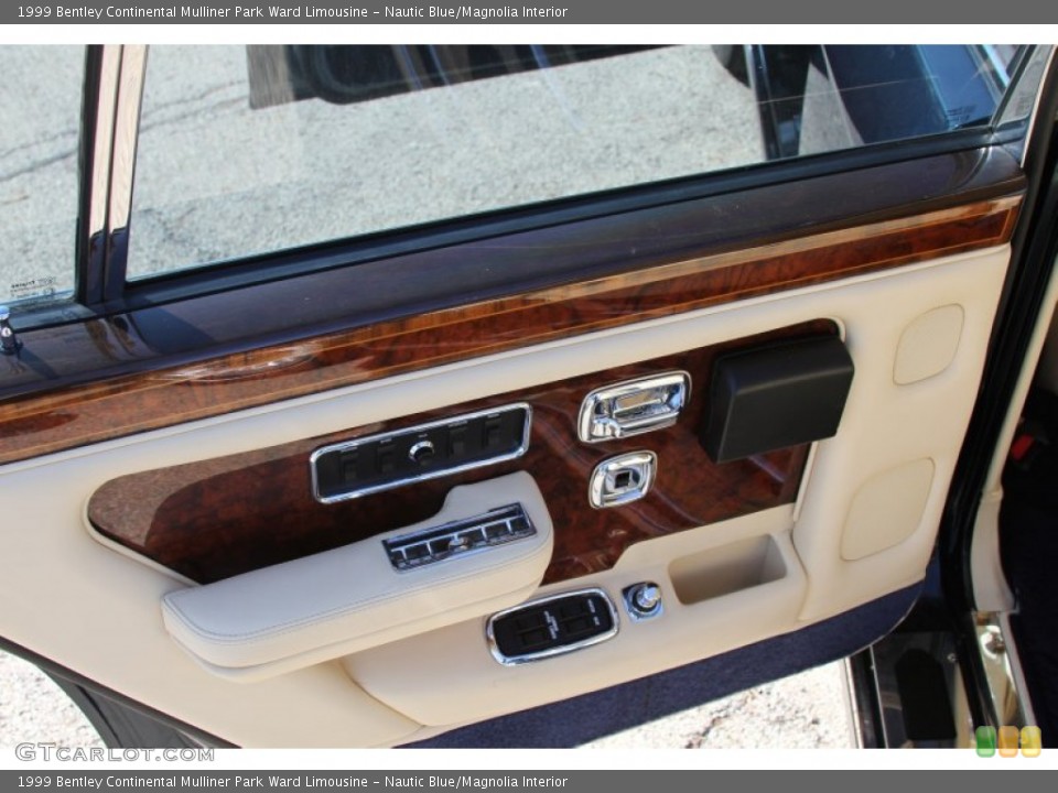 Nautic Blue/Magnolia Interior Door Panel for the 1999 Bentley Continental Mulliner Park Ward Limousine #65540475