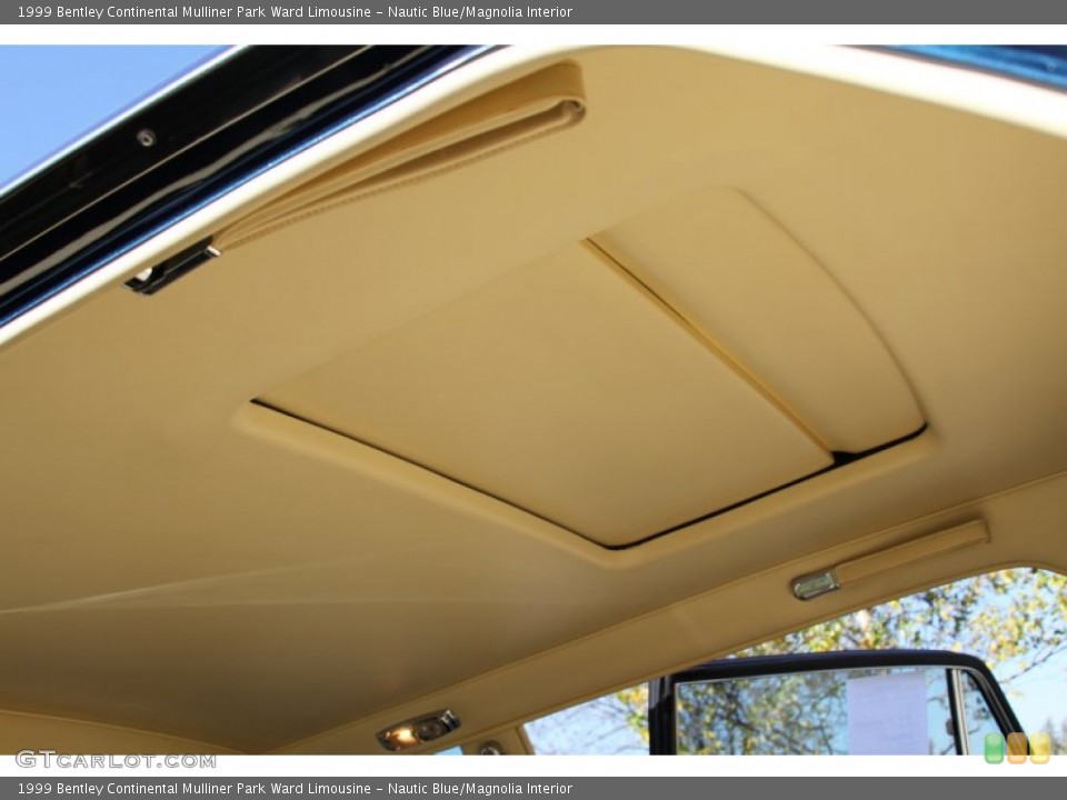 Nautic Blue/Magnolia Interior Sunroof for the 1999 Bentley Continental Mulliner Park Ward Limousine #65540553