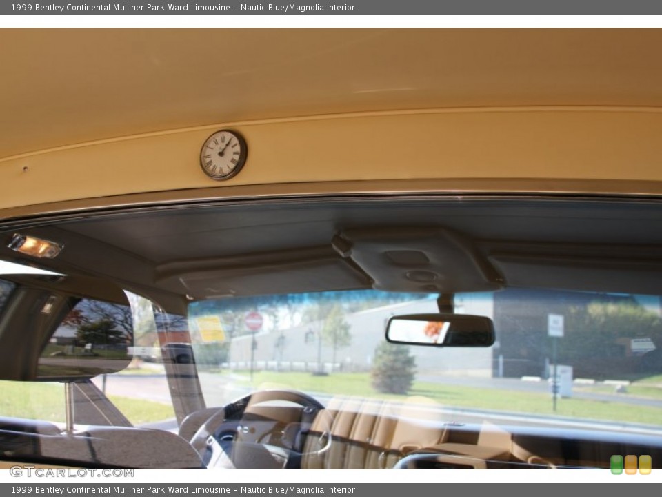 Nautic Blue/Magnolia 1999 Bentley Continental Interiors