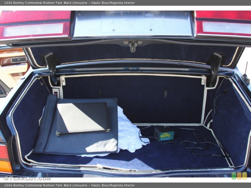 Nautic Blue/Magnolia Interior Trunk for the 1999 Bentley Continental Mulliner Park Ward Limousine #65540622