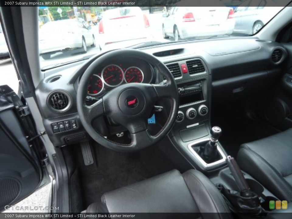STi Limited Black Leather Interior Dashboard for the 2007 Subaru Impreza WRX STi Limited #65542248