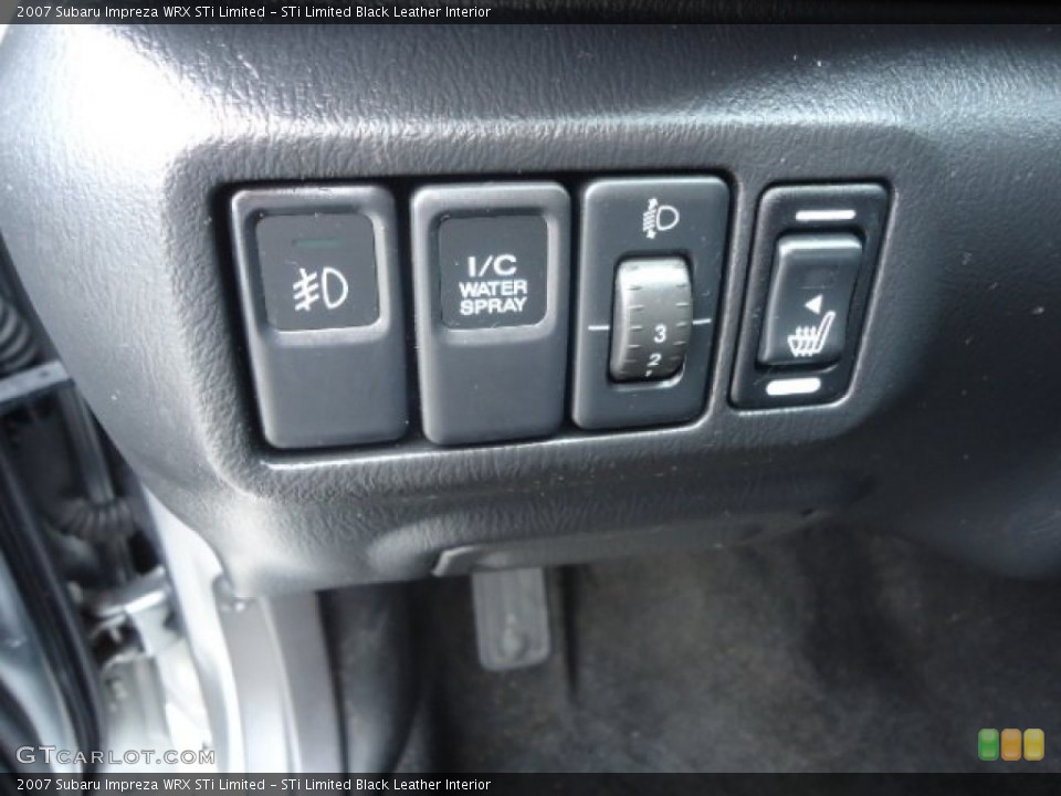 STi Limited Black Leather Interior Controls for the 2007 Subaru Impreza WRX STi Limited #65542326