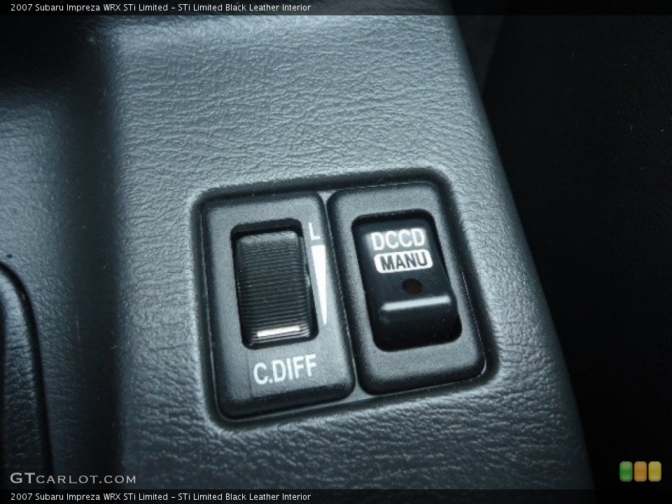 STi Limited Black Leather Interior Controls for the 2007 Subaru Impreza WRX STi Limited #65542355