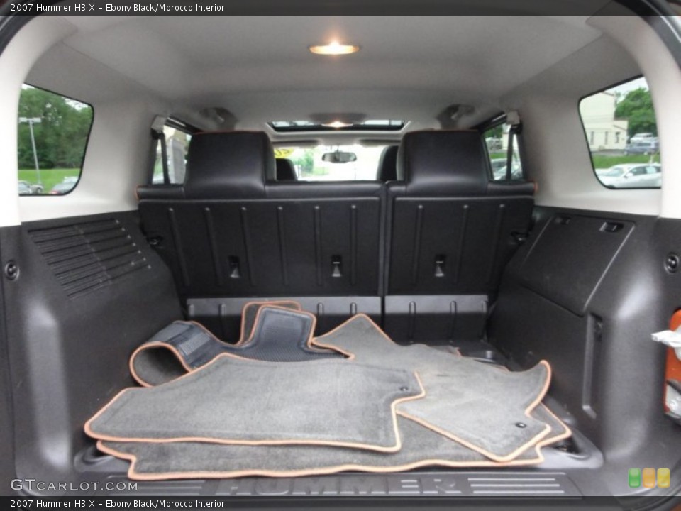 Ebony Black/Morocco Interior Trunk for the 2007 Hummer H3 X #65542875
