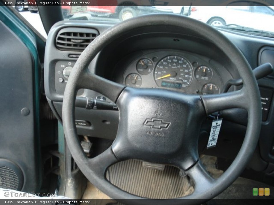 Graphite Interior Steering Wheel for the 1999 Chevrolet S10 Regular Cab #65543703