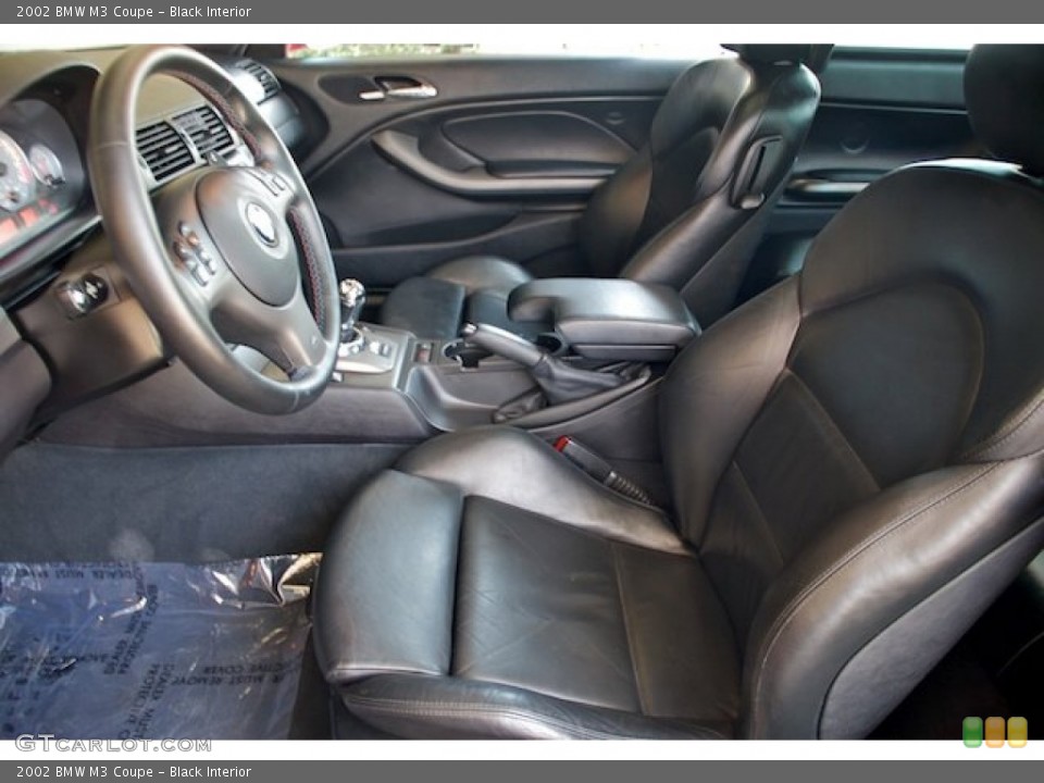 Black Interior Photo for the 2002 BMW M3 Coupe #65544114