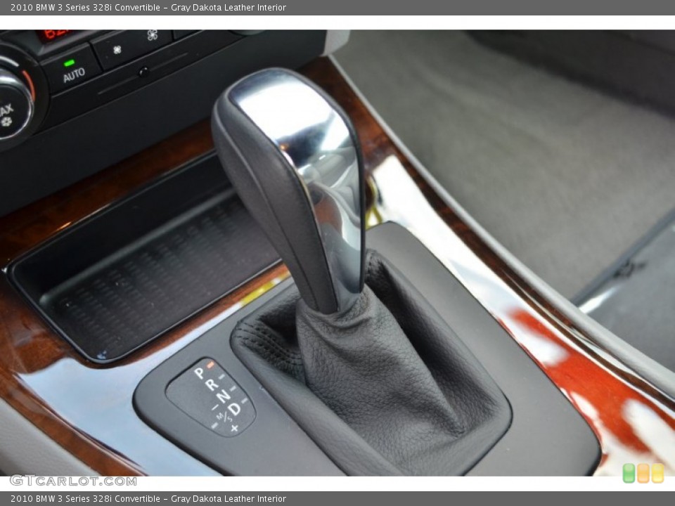 Gray Dakota Leather Interior Transmission for the 2010 BMW 3 Series 328i Convertible #65548008