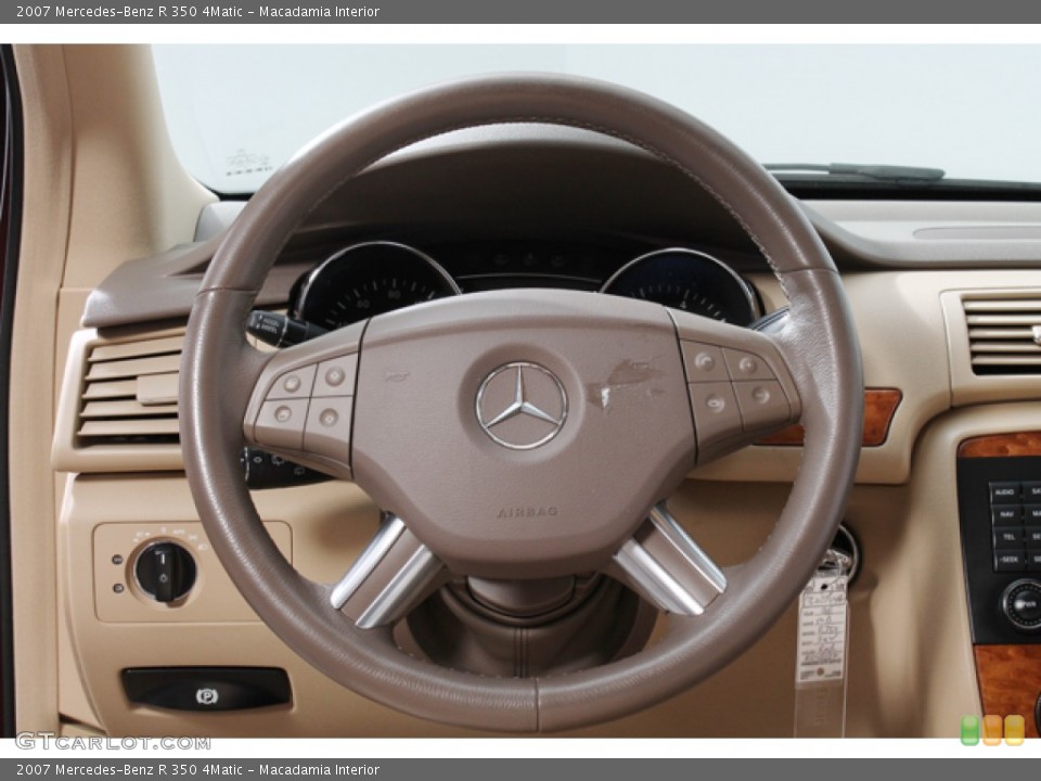 Macadamia Interior Steering Wheel for the 2007 Mercedes-Benz R 350 4Matic #65550297