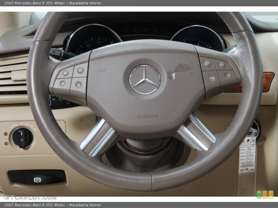 Macadamia Interior Steering Wheel for the 2007 Mercedes-Benz R 350 4Matic #65550300