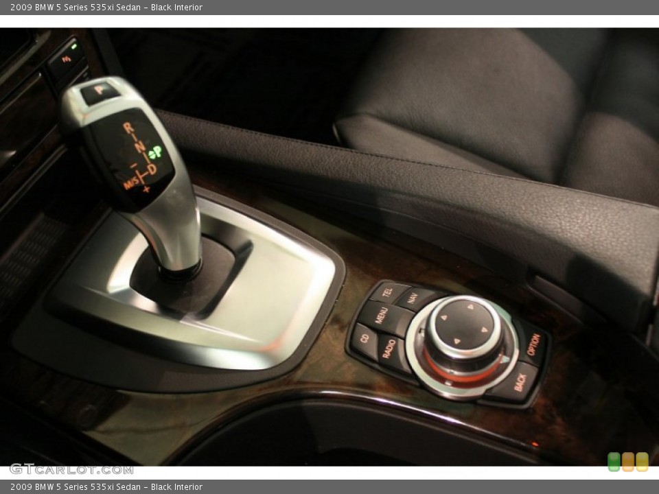 Black Interior Transmission for the 2009 BMW 5 Series 535xi Sedan #65554427