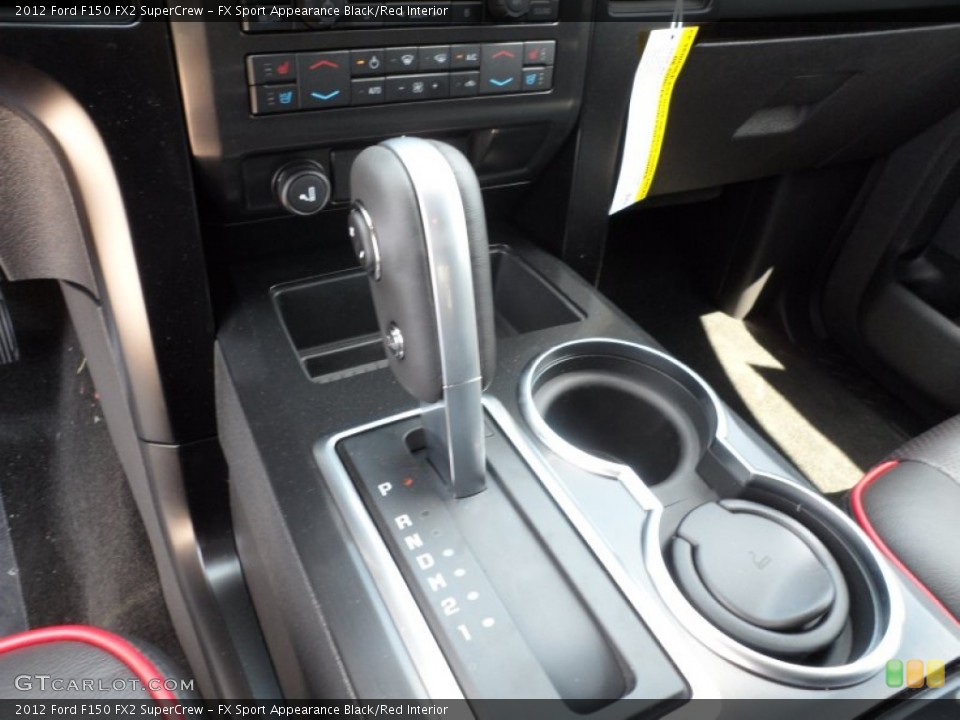 FX Sport Appearance Black/Red Interior Transmission for the 2012 Ford F150 FX2 SuperCrew #65562002