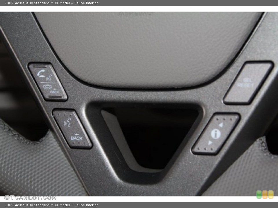 Taupe Interior Controls for the 2009 Acura MDX  #65562752