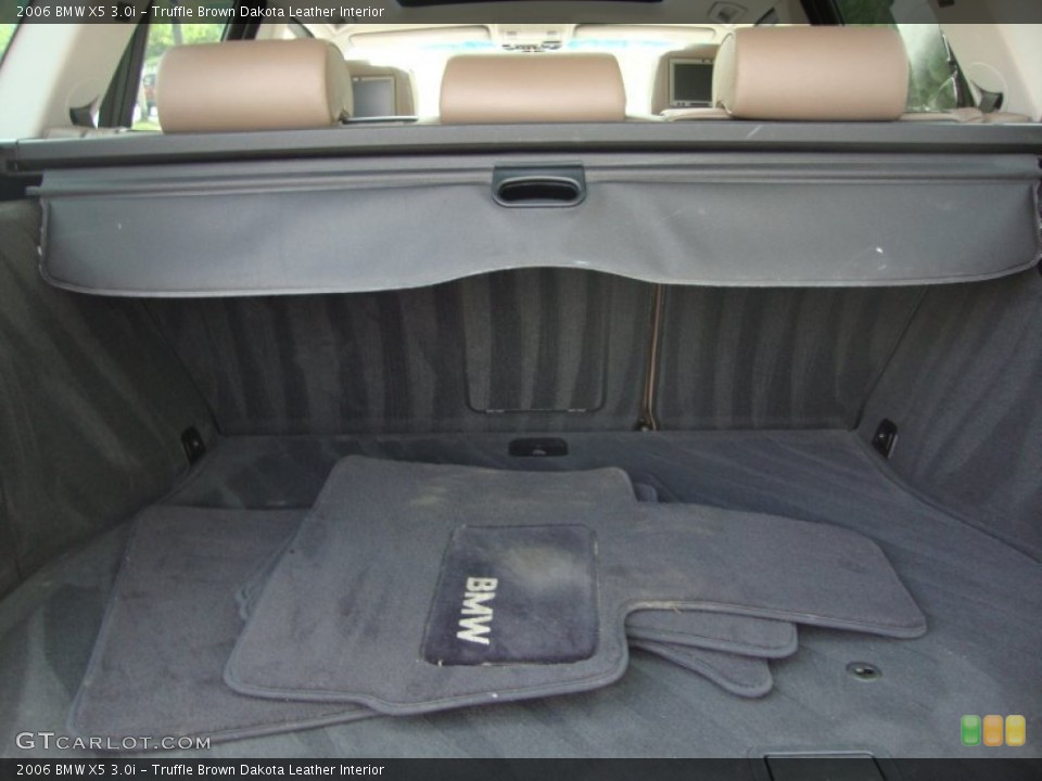 Truffle Brown Dakota Leather Interior Trunk for the 2006 BMW X5 3.0i #65563556