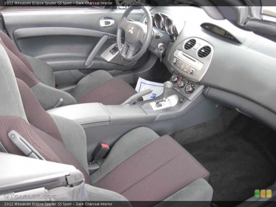 Dark Charcoal Interior Photo for the 2012 Mitsubishi Eclipse Spyder GS Sport #65564168