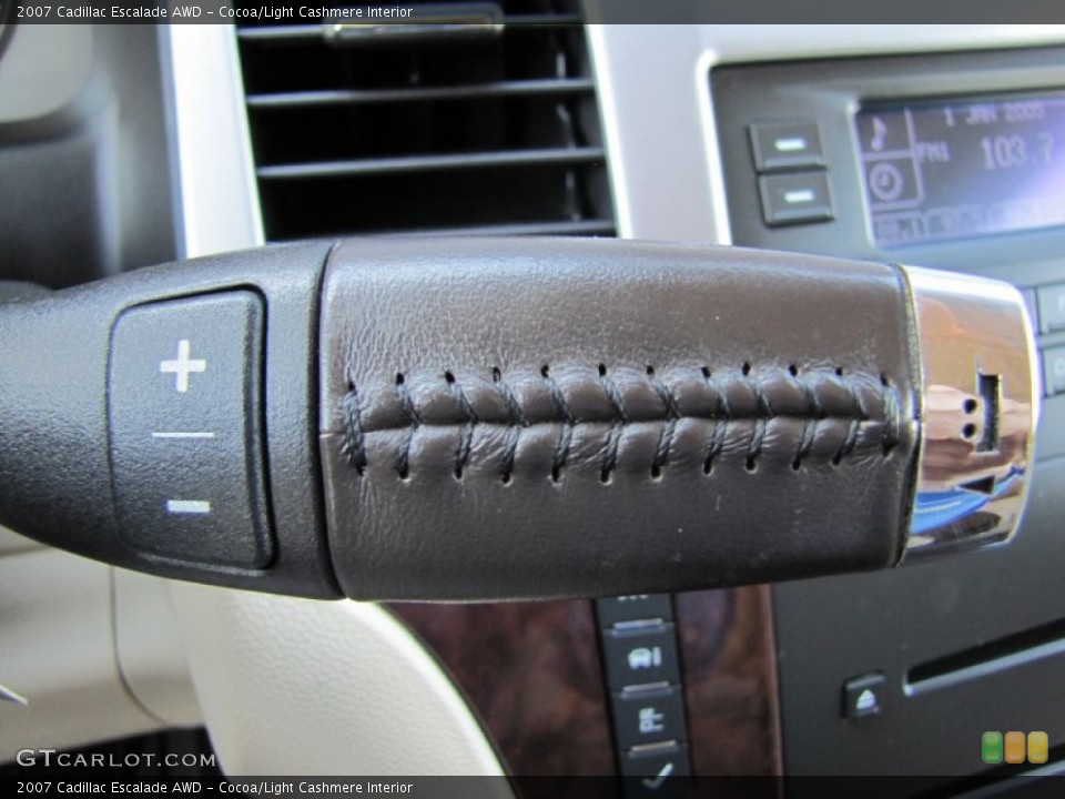 Cocoa/Light Cashmere Interior Transmission for the 2007 Cadillac Escalade AWD #65567234