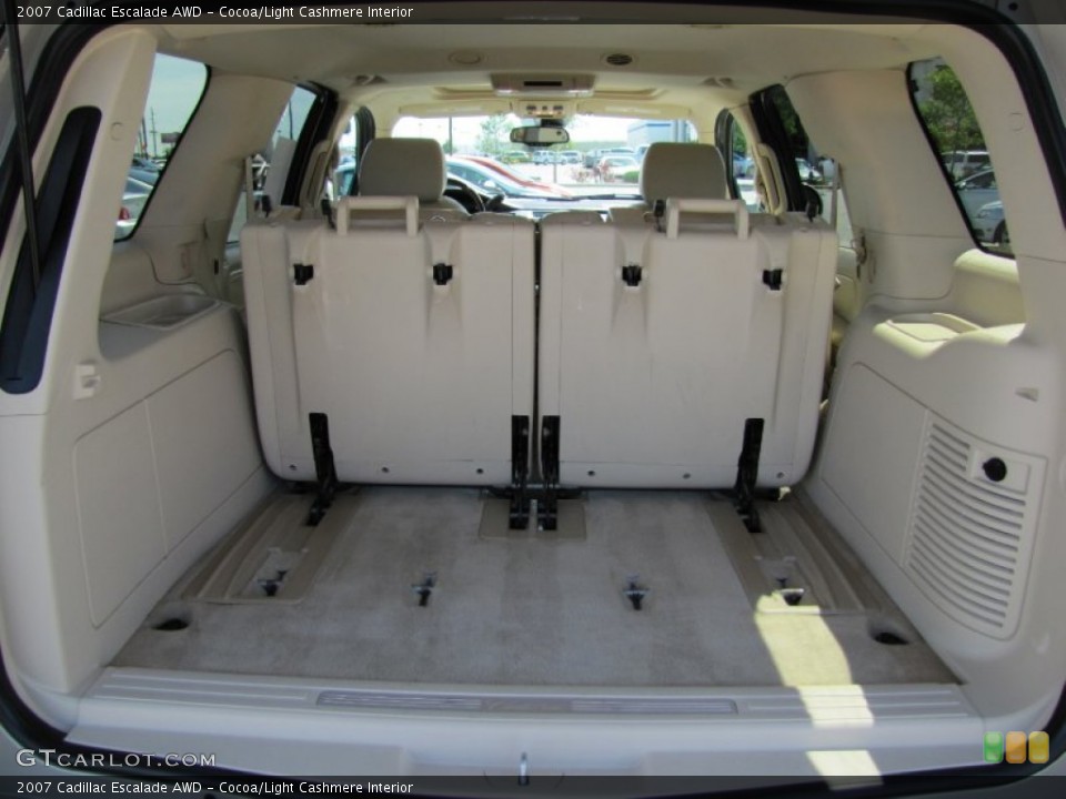 Cocoa/Light Cashmere Interior Trunk for the 2007 Cadillac Escalade AWD #65567423