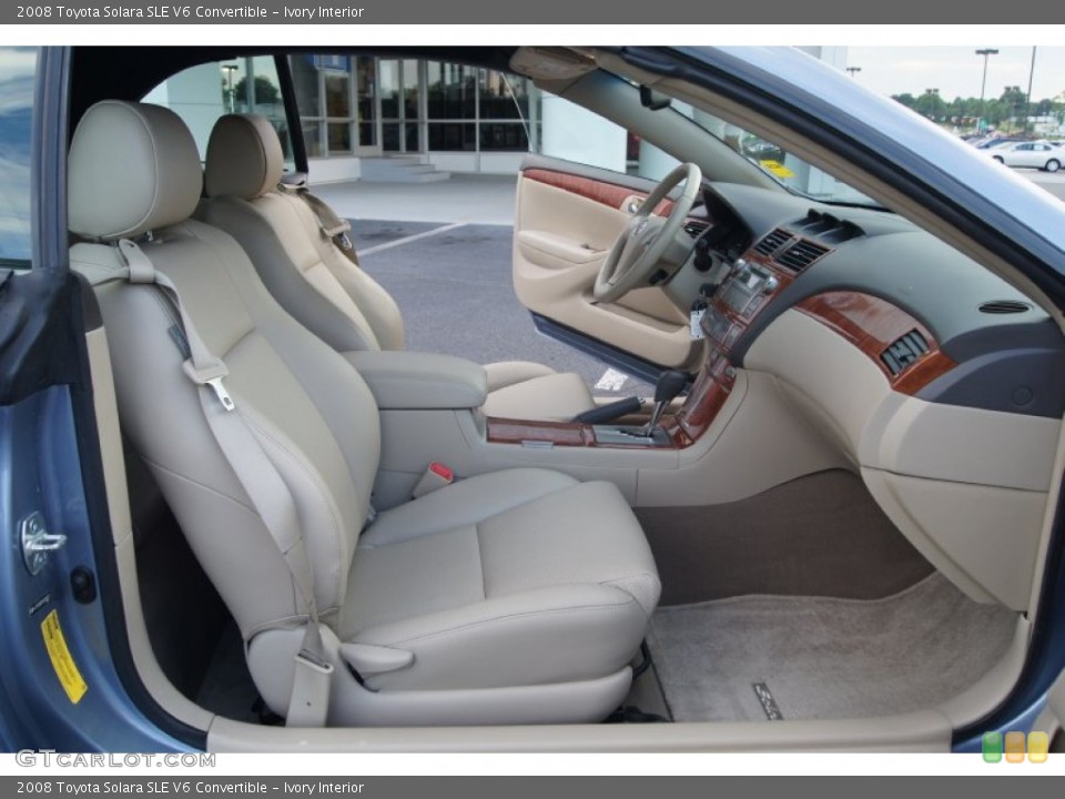 Ivory Interior Photo for the 2008 Toyota Solara SLE V6 Convertible #65568527