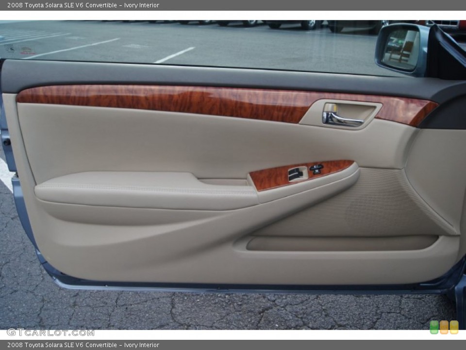 Ivory Interior Door Panel for the 2008 Toyota Solara SLE V6 Convertible #65568578