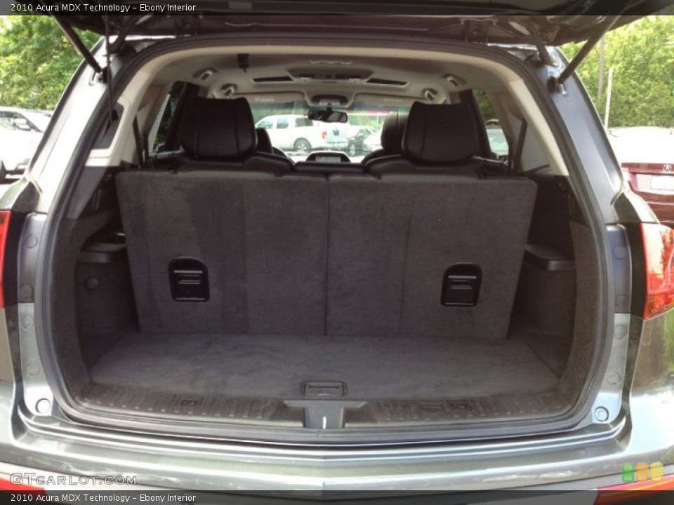 Ebony Interior Trunk for the 2010 Acura MDX Technology #65568908