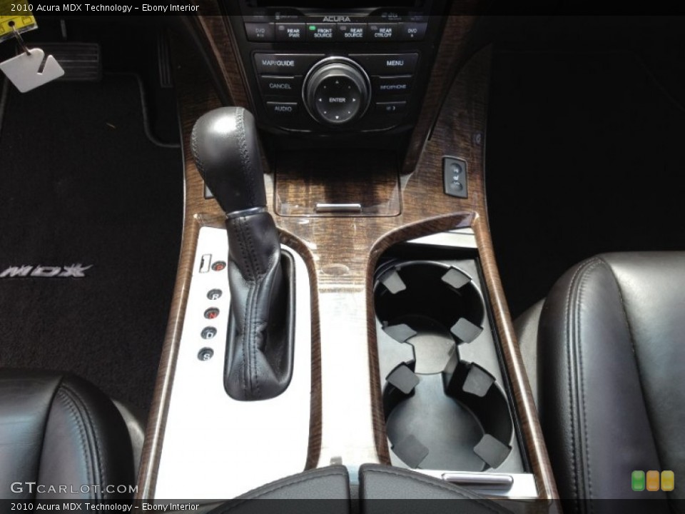 Ebony Interior Transmission for the 2010 Acura MDX Technology #65569028