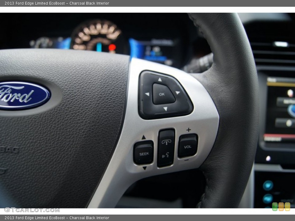 Charcoal Black Interior Controls for the 2013 Ford Edge Limited EcoBoost #65569763