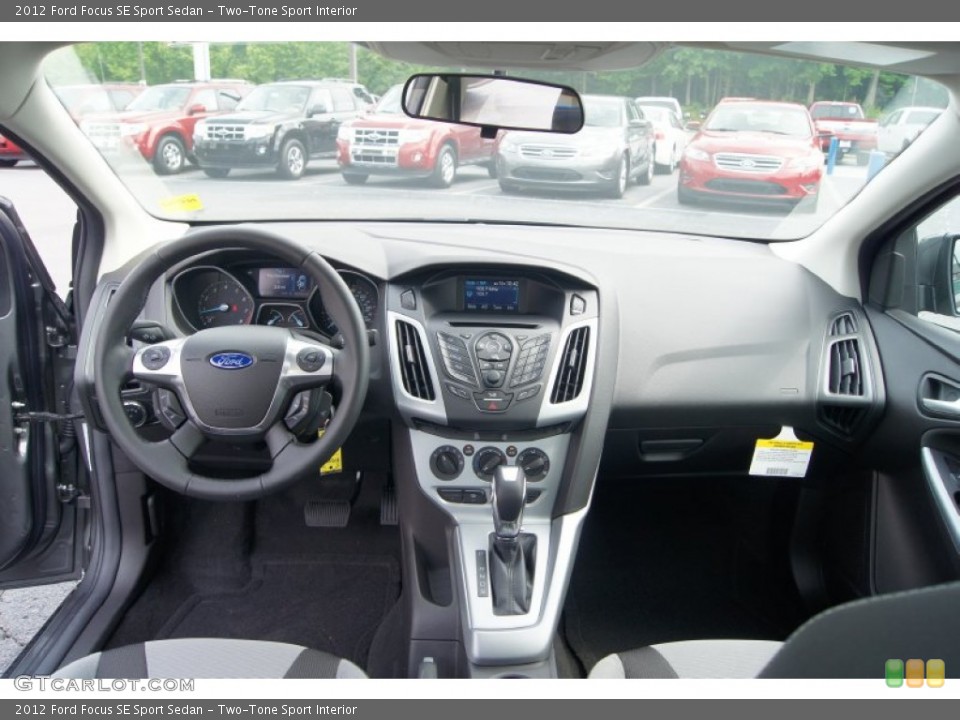 Two-Tone Sport Interior Dashboard for the 2012 Ford Focus SE Sport Sedan #65570861
