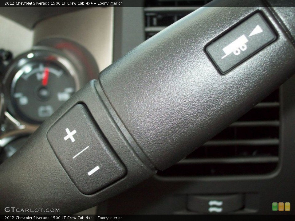 Ebony Interior Transmission for the 2012 Chevrolet Silverado 1500 LT Crew Cab 4x4 #65572595