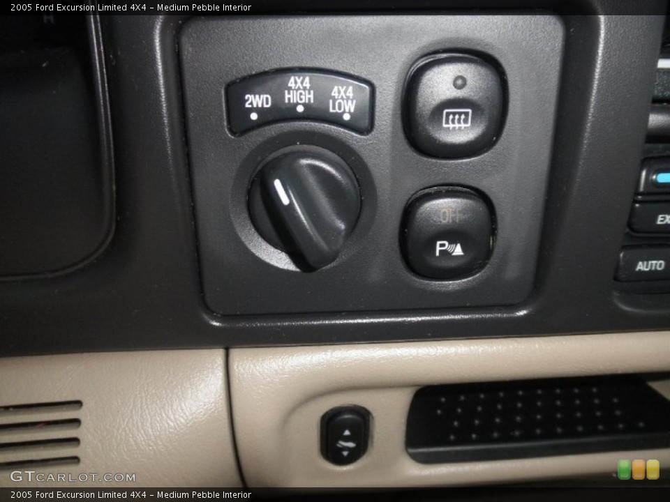 Medium Pebble Interior Controls for the 2005 Ford Excursion Limited 4X4 #65573171