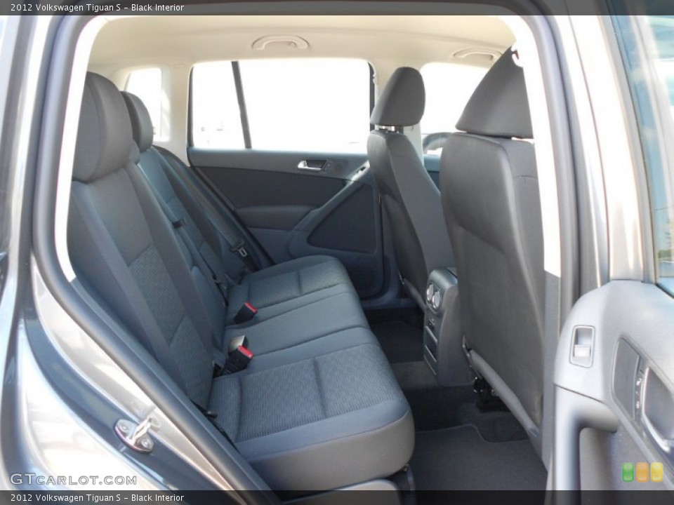 Black Interior Photo for the 2012 Volkswagen Tiguan S #65574671