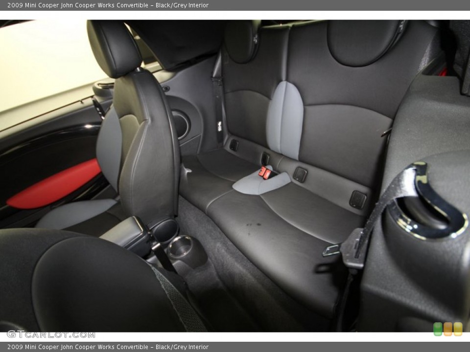 Black/Grey Interior Photo for the 2009 Mini Cooper John Cooper Works Convertible #65574914