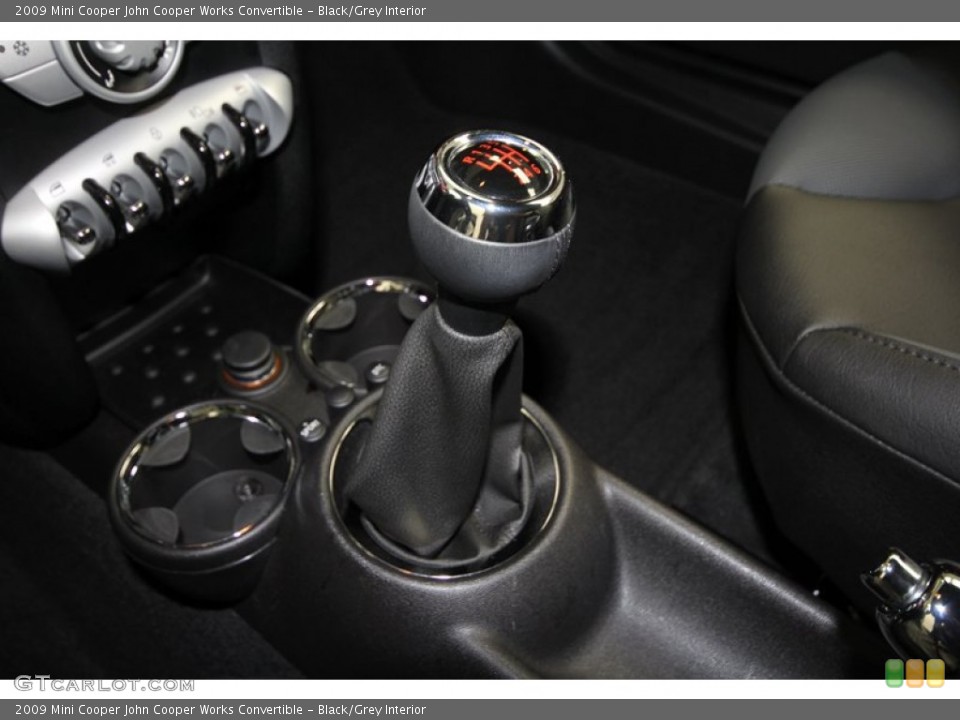 Black/Grey Interior Transmission for the 2009 Mini Cooper John Cooper Works Convertible #65574974