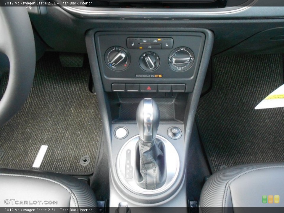 Titan Black Interior Transmission for the 2012 Volkswagen Beetle 2.5L #65575064