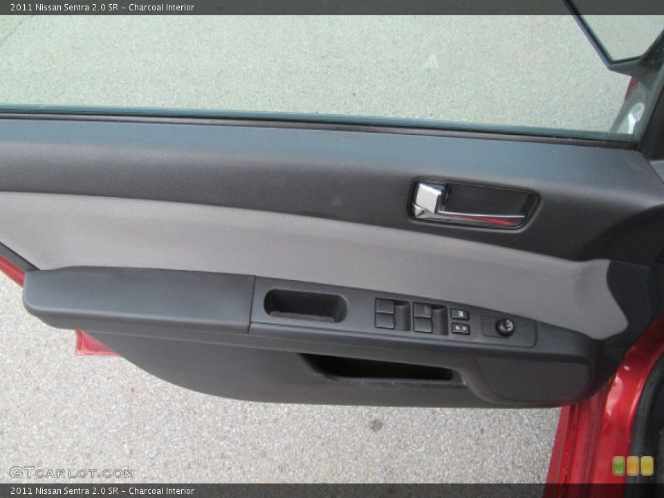 Charcoal Interior Door Panel for the 2011 Nissan Sentra 2.0 SR #65575673