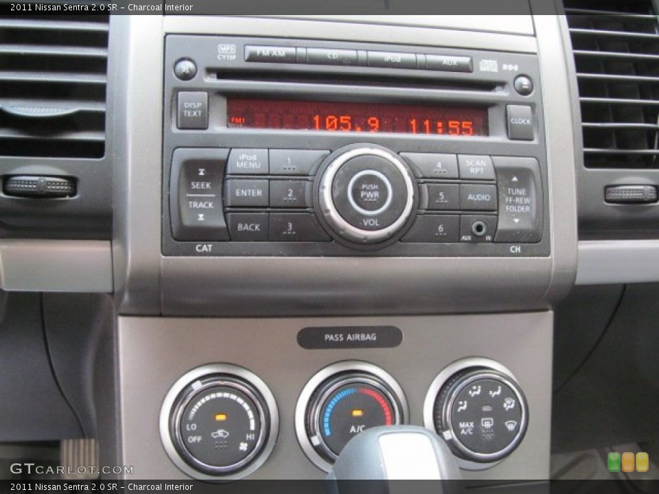 Charcoal Interior Audio System for the 2011 Nissan Sentra 2.0 SR #65575700