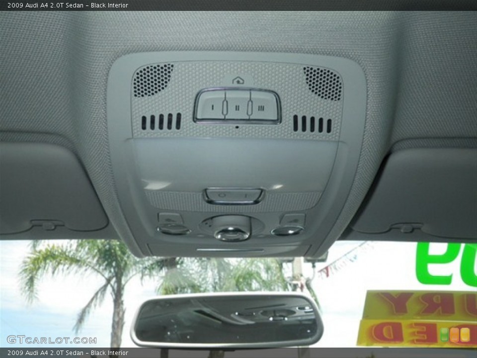 Black Interior Controls for the 2009 Audi A4 2.0T Sedan #65577467