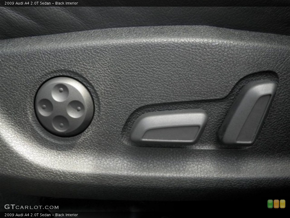 Black Interior Controls for the 2009 Audi A4 2.0T Sedan #65577477