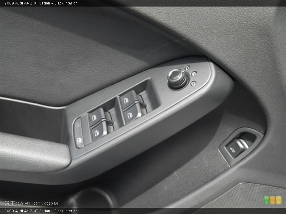 Black Interior Controls for the 2009 Audi A4 2.0T Sedan #65577482