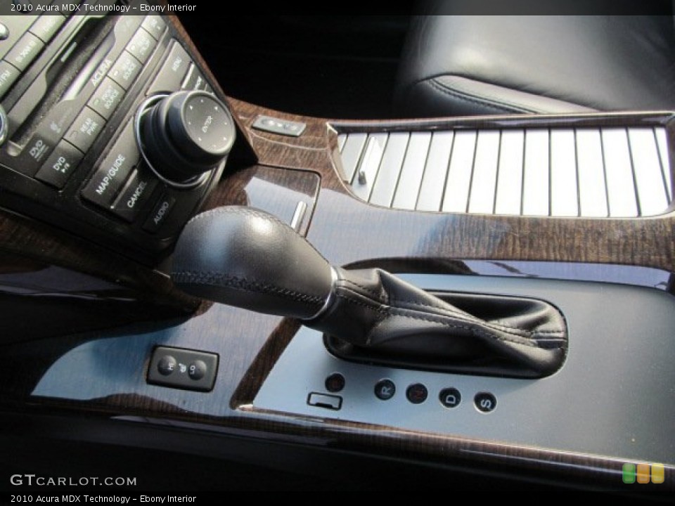 Ebony Interior Transmission for the 2010 Acura MDX Technology #65578586
