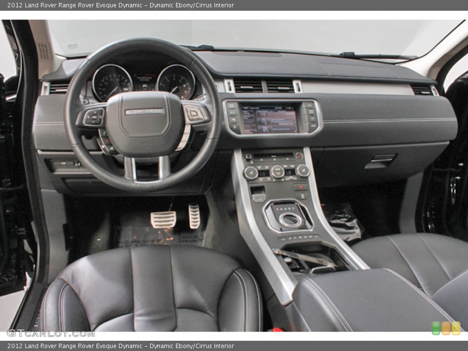 Dynamic Ebony/Cirrus Interior Photo for the 2012 Land Rover Range Rover Evoque Dynamic #65579672