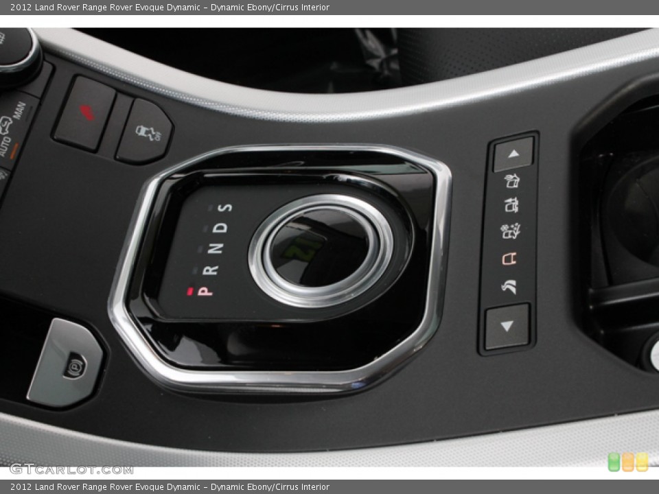 Dynamic Ebony/Cirrus Interior Transmission for the 2012 Land Rover Range Rover Evoque Dynamic #65579753