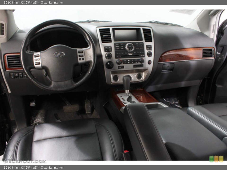 Graphite Interior Photo for the 2010 Infiniti QX 56 4WD #65583275