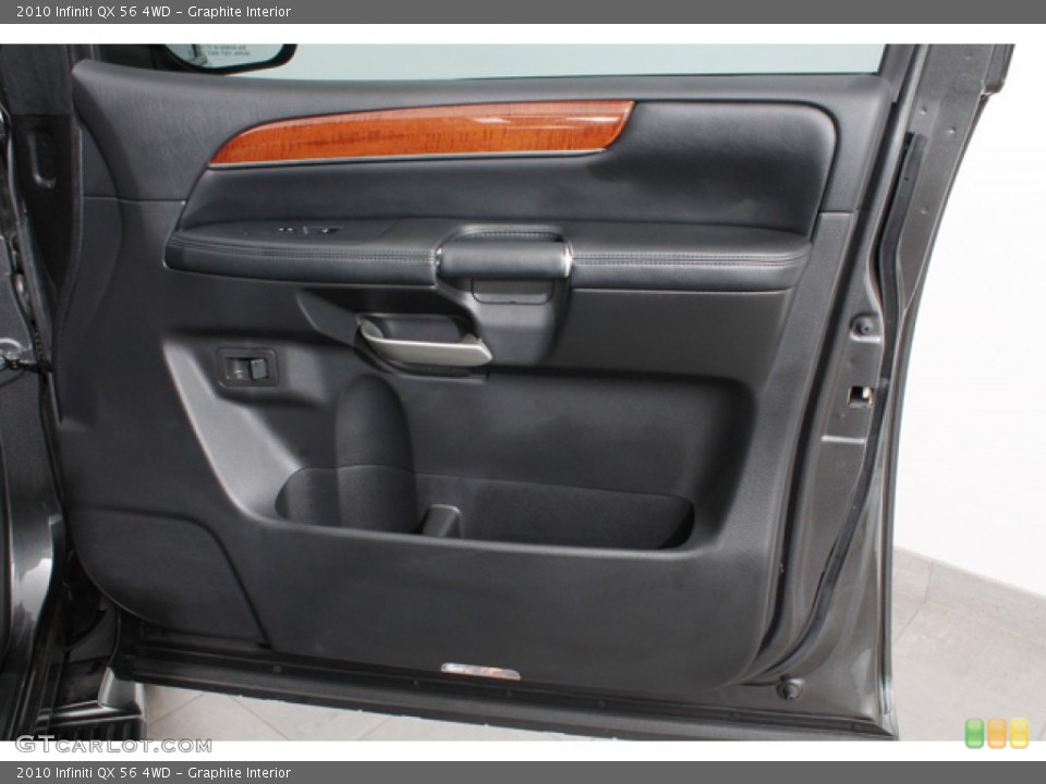 Graphite Interior Door Panel for the 2010 Infiniti QX 56 4WD #65583350