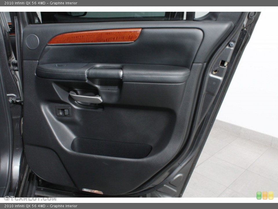 Graphite Interior Door Panel for the 2010 Infiniti QX 56 4WD #65583359