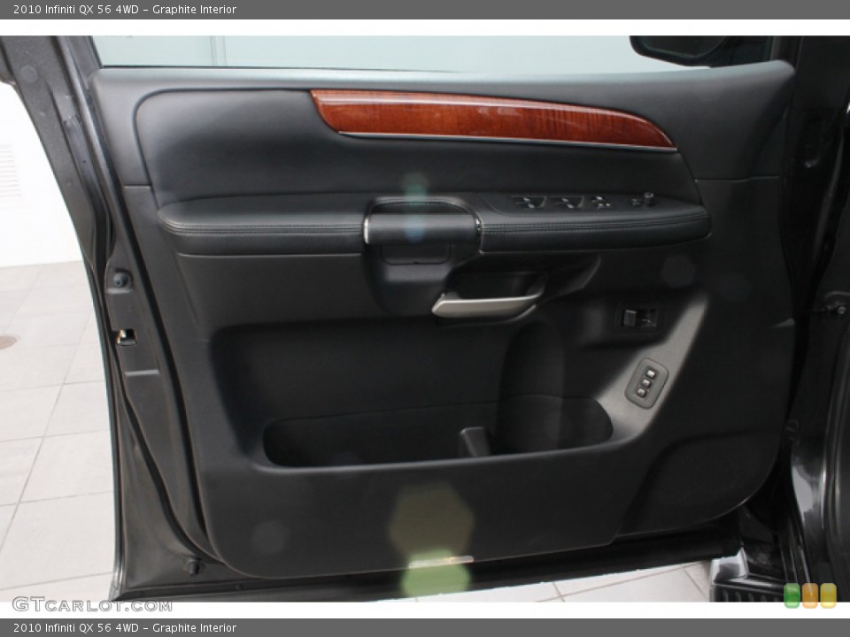 Graphite Interior Door Panel for the 2010 Infiniti QX 56 4WD #65583377