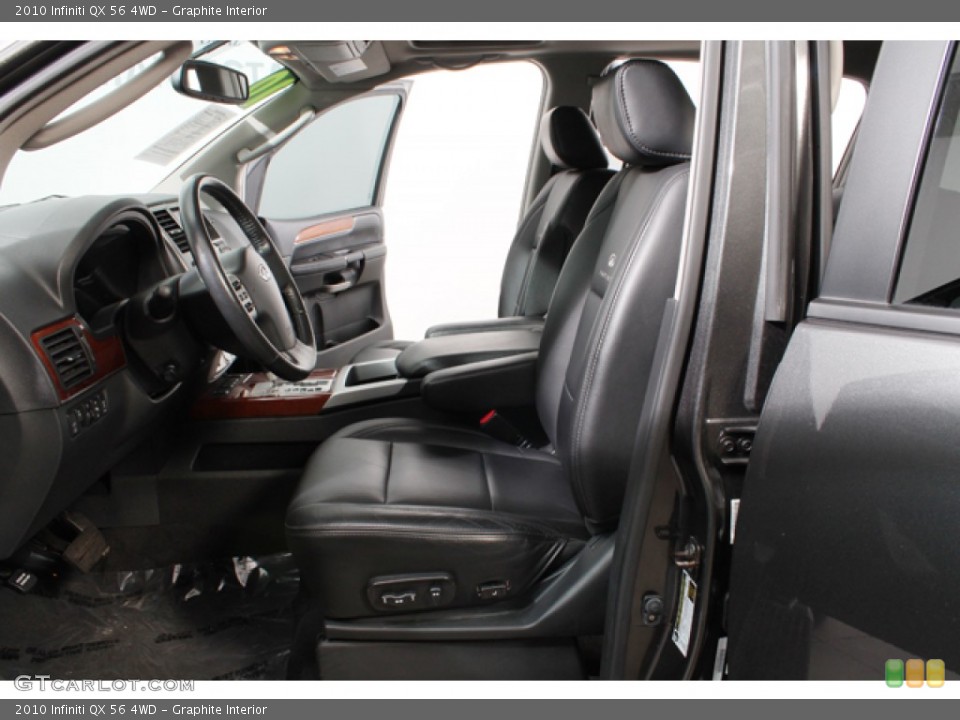 Graphite Interior Photo for the 2010 Infiniti QX 56 4WD #65583395