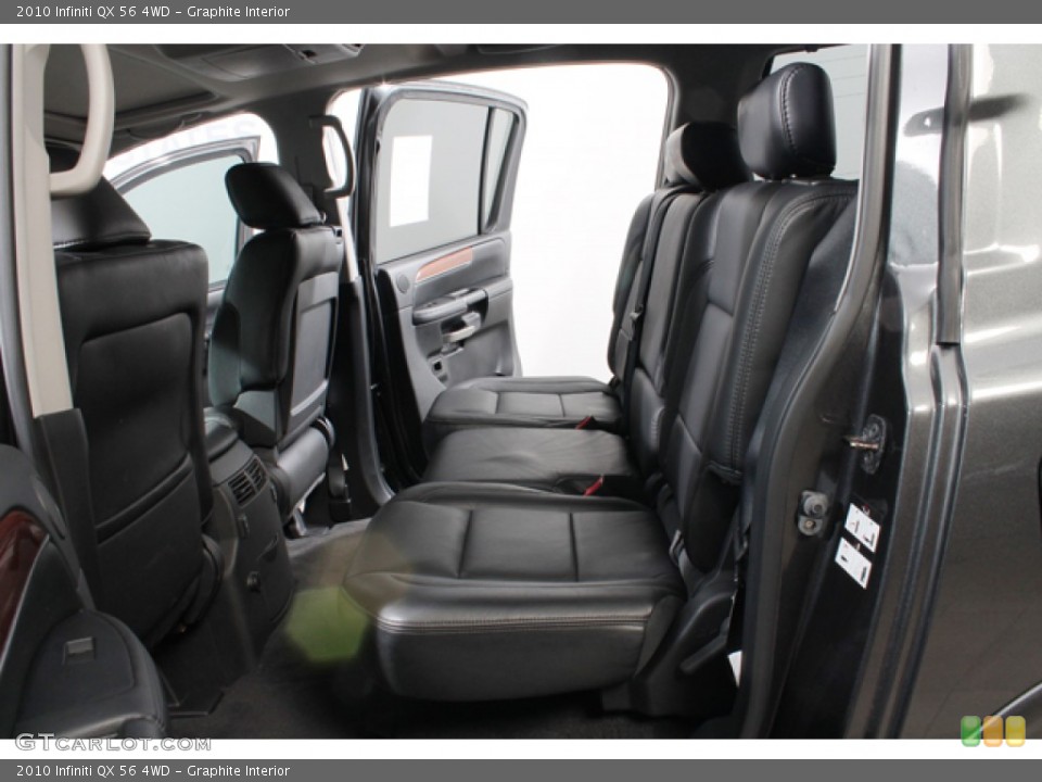 Graphite Interior Photo for the 2010 Infiniti QX 56 4WD #65583404