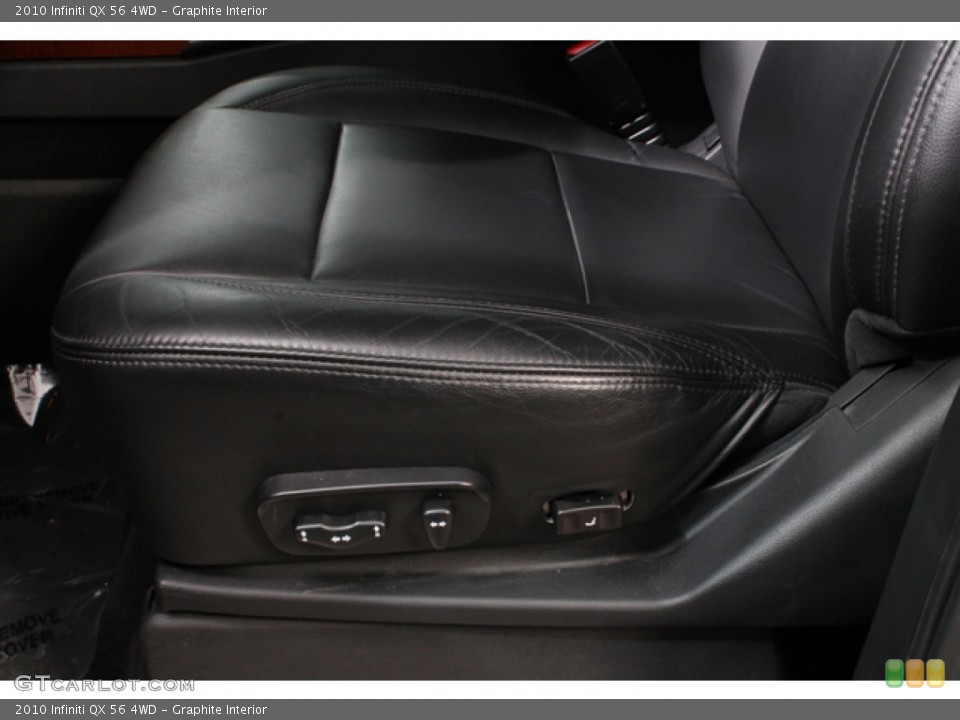 Graphite Interior Front Seat for the 2010 Infiniti QX 56 4WD #65583419
