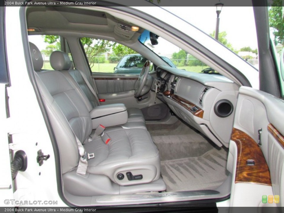 Medium Gray Interior Front Seat for the 2004 Buick Park Avenue Ultra #65583860