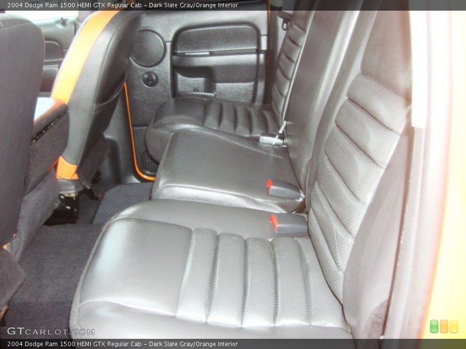 Dark Slate Gray/Orange 2004 Dodge Ram 1500 Interiors