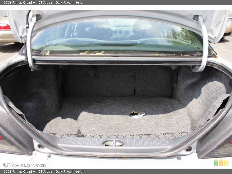 Dark Pewter Interior Trunk for the 2001 Pontiac Grand Am GT Sedan #65585309